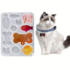 Molde de silicona llaveros gatitos