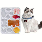 Molde de silicona llaveros gatitos