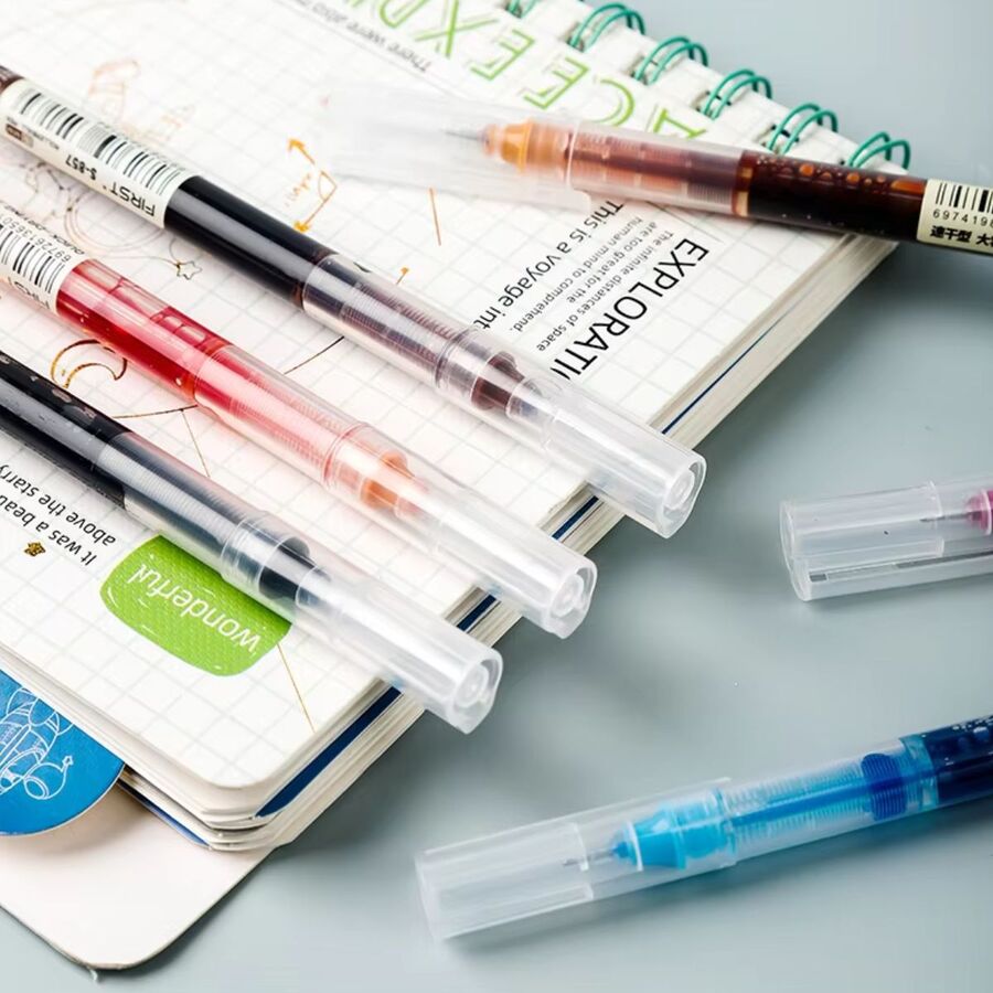 Set lapiceras colores tipo pilot V5 tinta