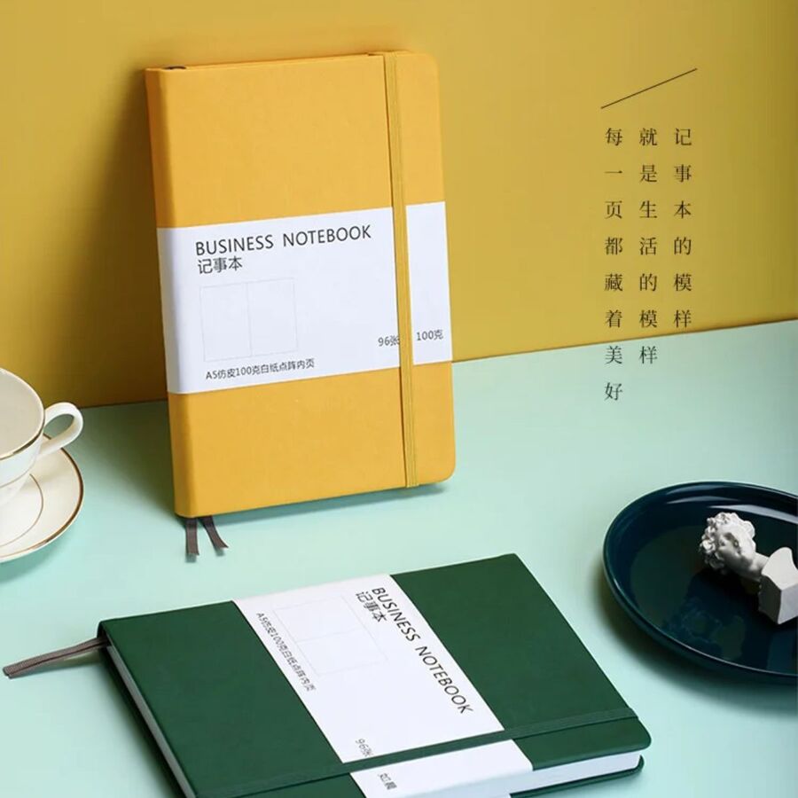 Cuaderno pu puntitos