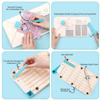 Tabla perforadora 3 en 1 sobres cajas lazos
