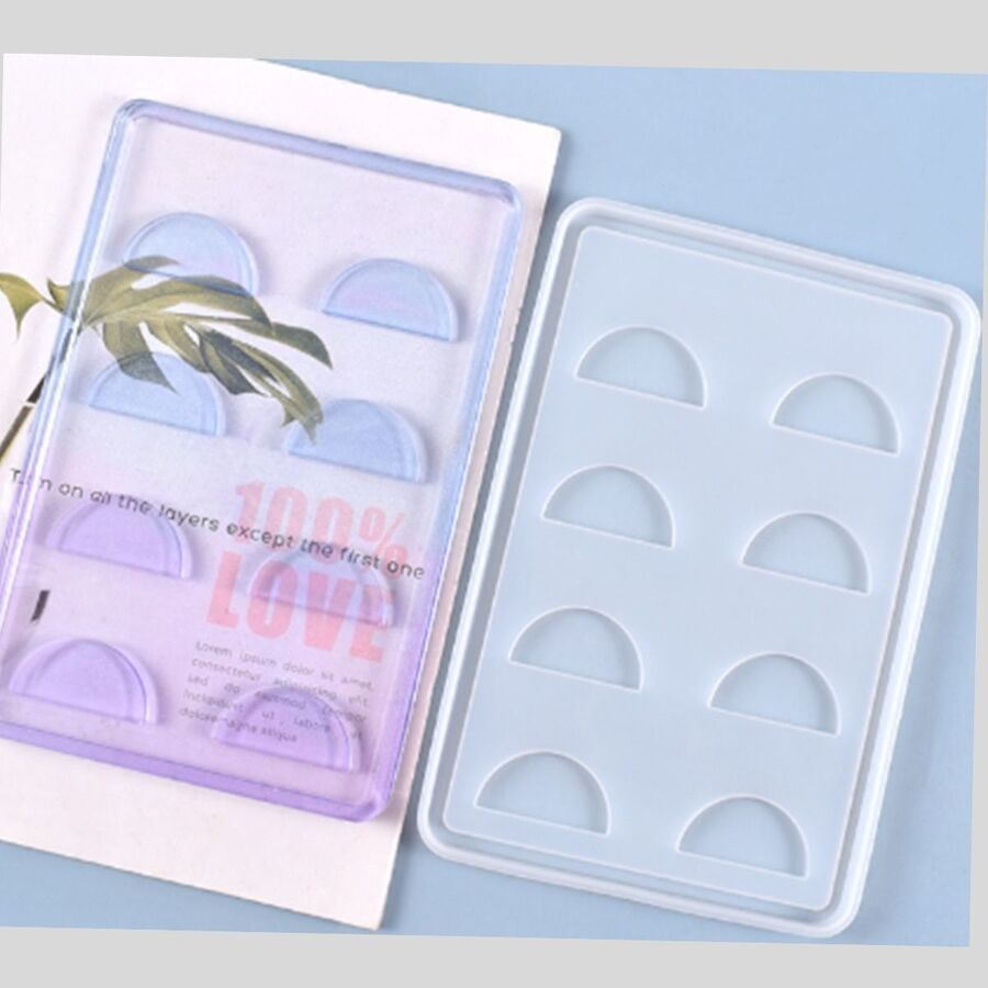 Molde de silicona media esfera - 29734