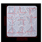 Molde de silicona navidad