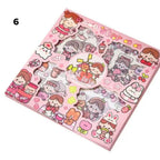 Caja 100 planchas stickers pet