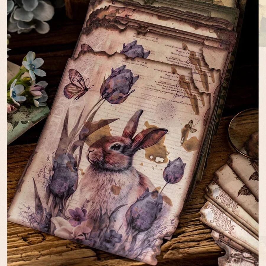 Papeles retro vintage