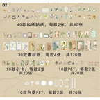 Pack stickers, papel y pet 30236