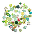 CHARMS PACKS VERDES 50 UNIDADES