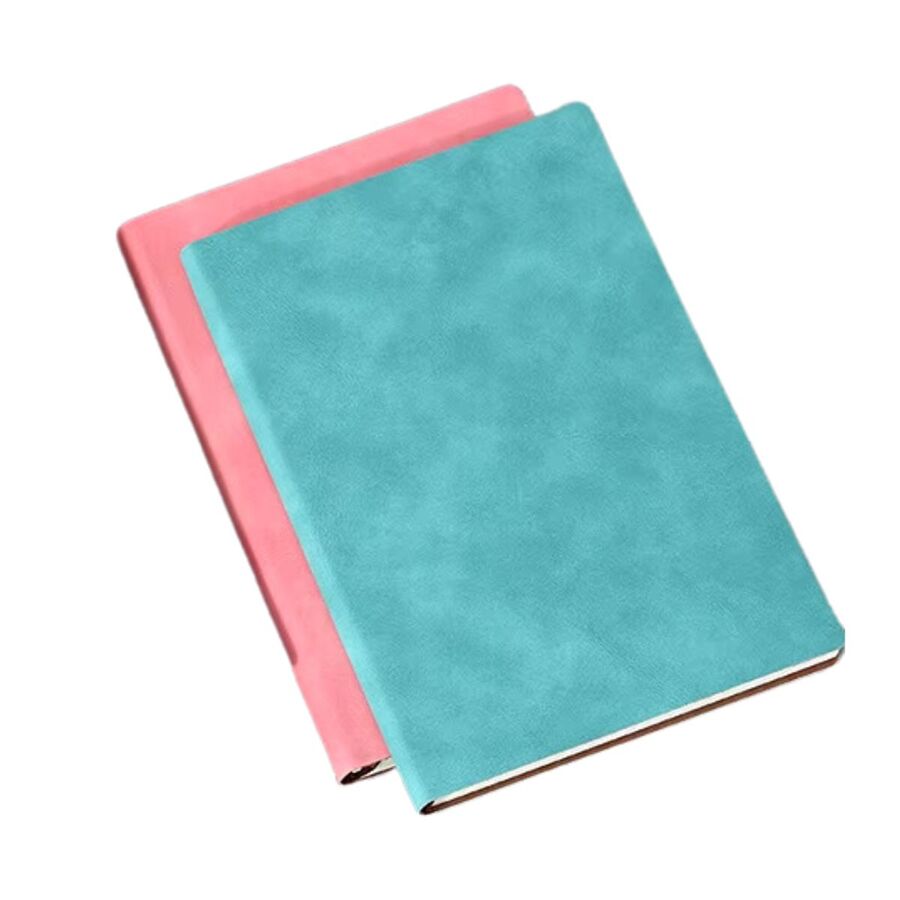 Cuaderno pu tapa semi blanda hojas lisas A5