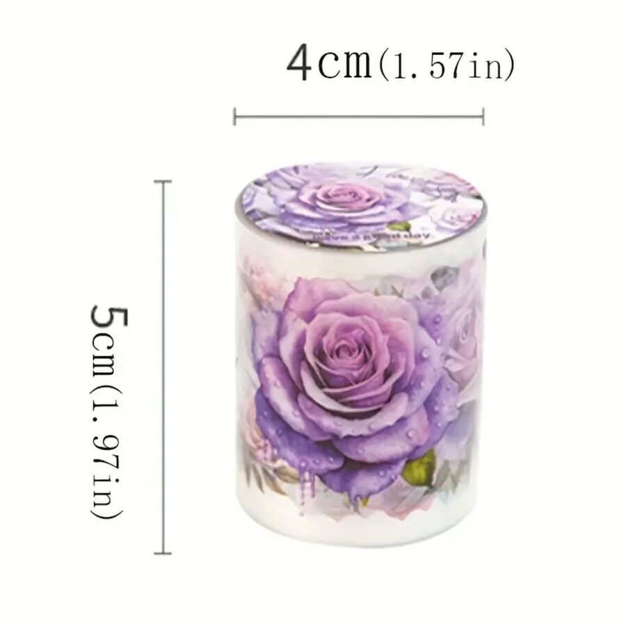 Washi Flores en pet