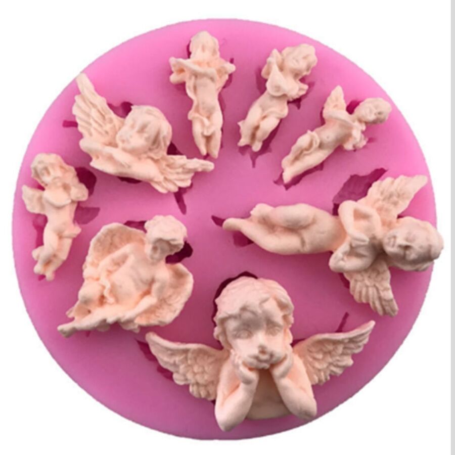 Molde de silicona angeles - 29700