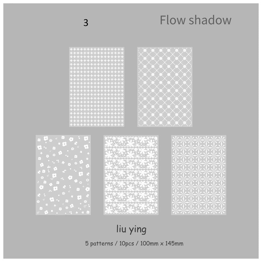 Papel vegetal con relieve