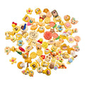 CHARMS PACKS AMARILLOS 80 UNIDADES
