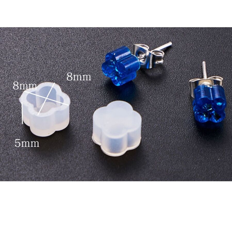 Molde silicona caravana flor - 30039