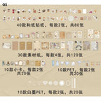 Pack stickers, papel y pet 30236