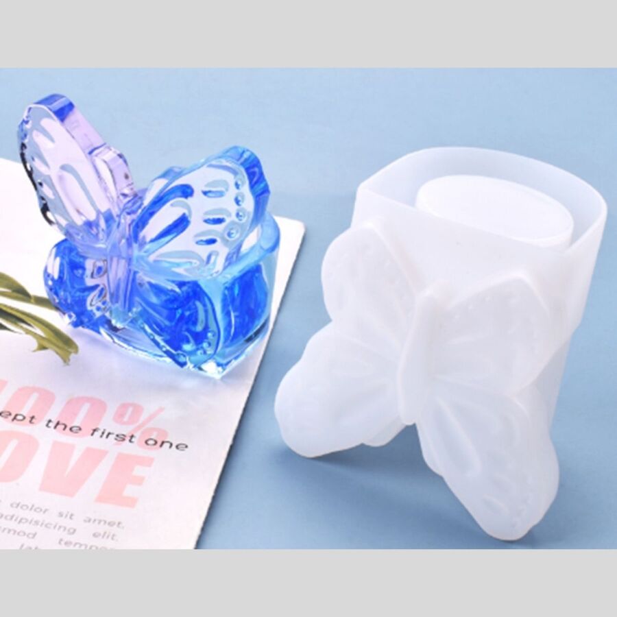 Molde de silicona porta vela mariposa - 29735