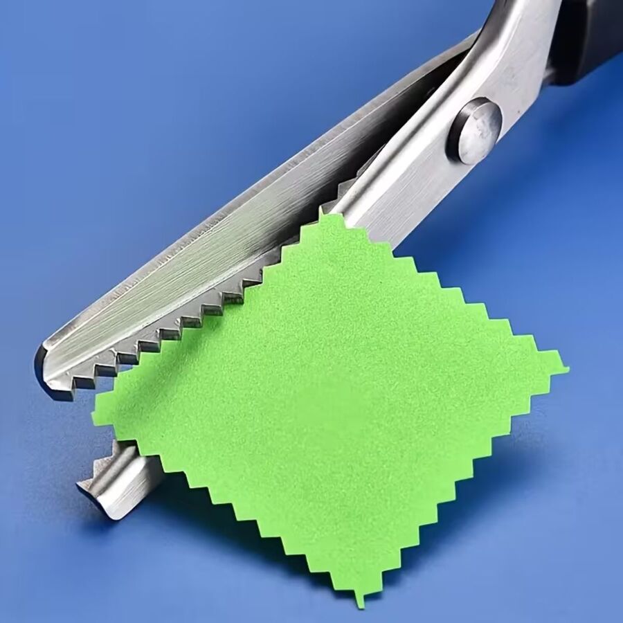 Tijera Zigzag Tela PAPEL COSTURA