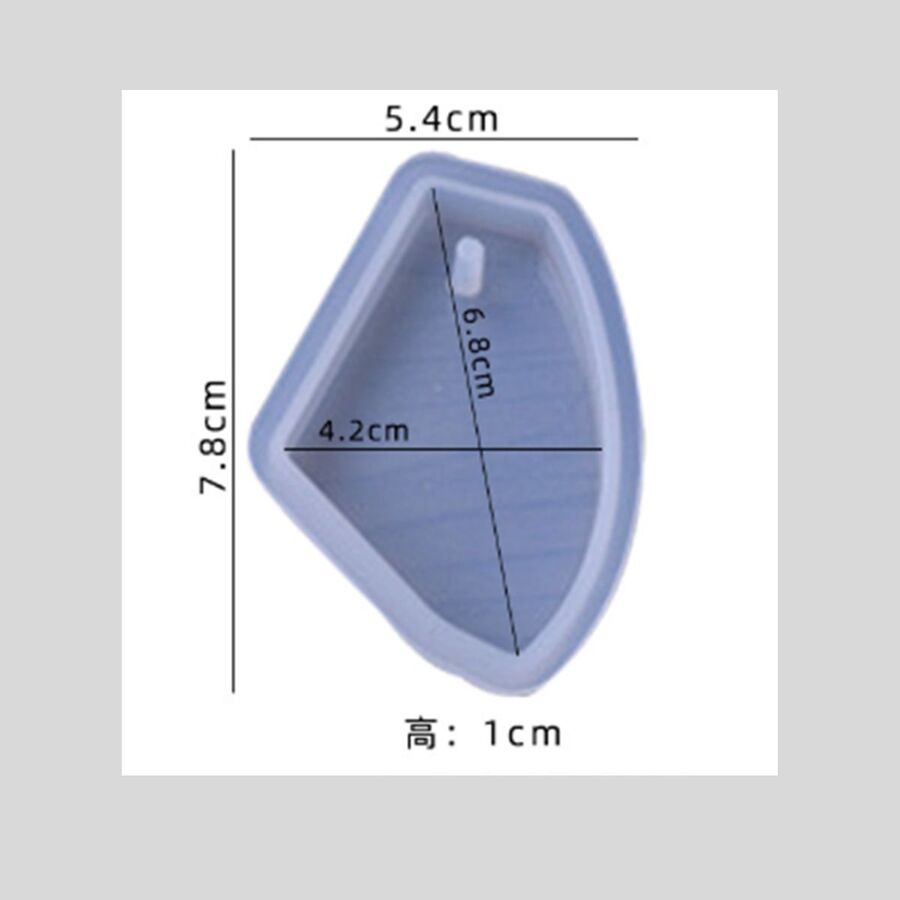 Molde de silicona Colgante Caravana Llaveros - 29598