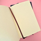 Cuaderno pu tapa semi blanda hojas puntitos A5 30699