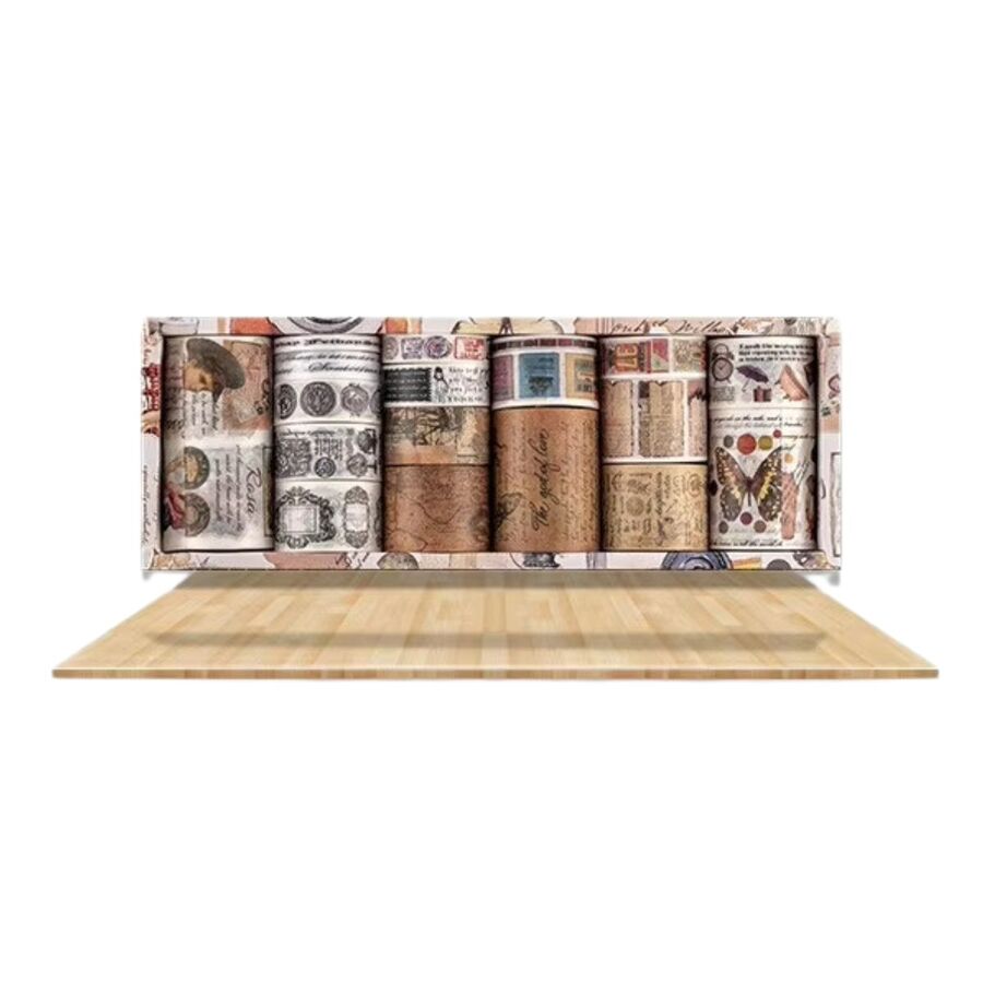 Caja grande 18 washis tape
