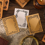 Sello marco en base de madera