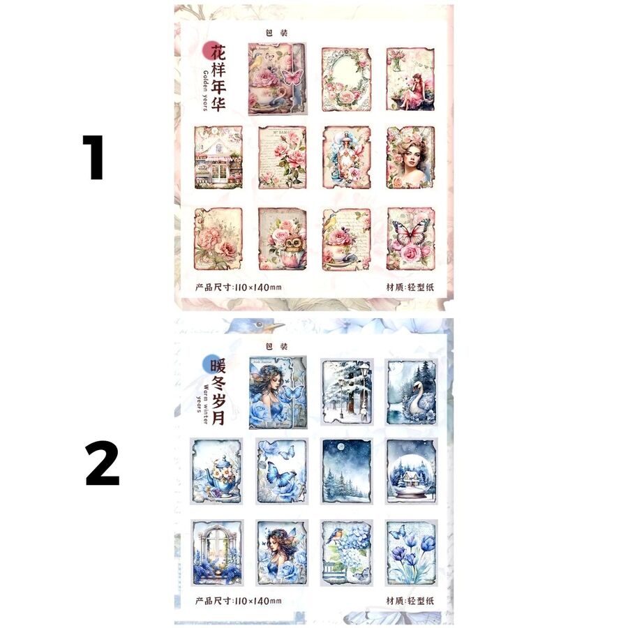 Set papeles varios FOREST