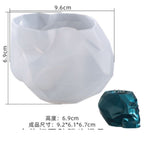 Molde silicona porta lapiz, calavera - 30063
