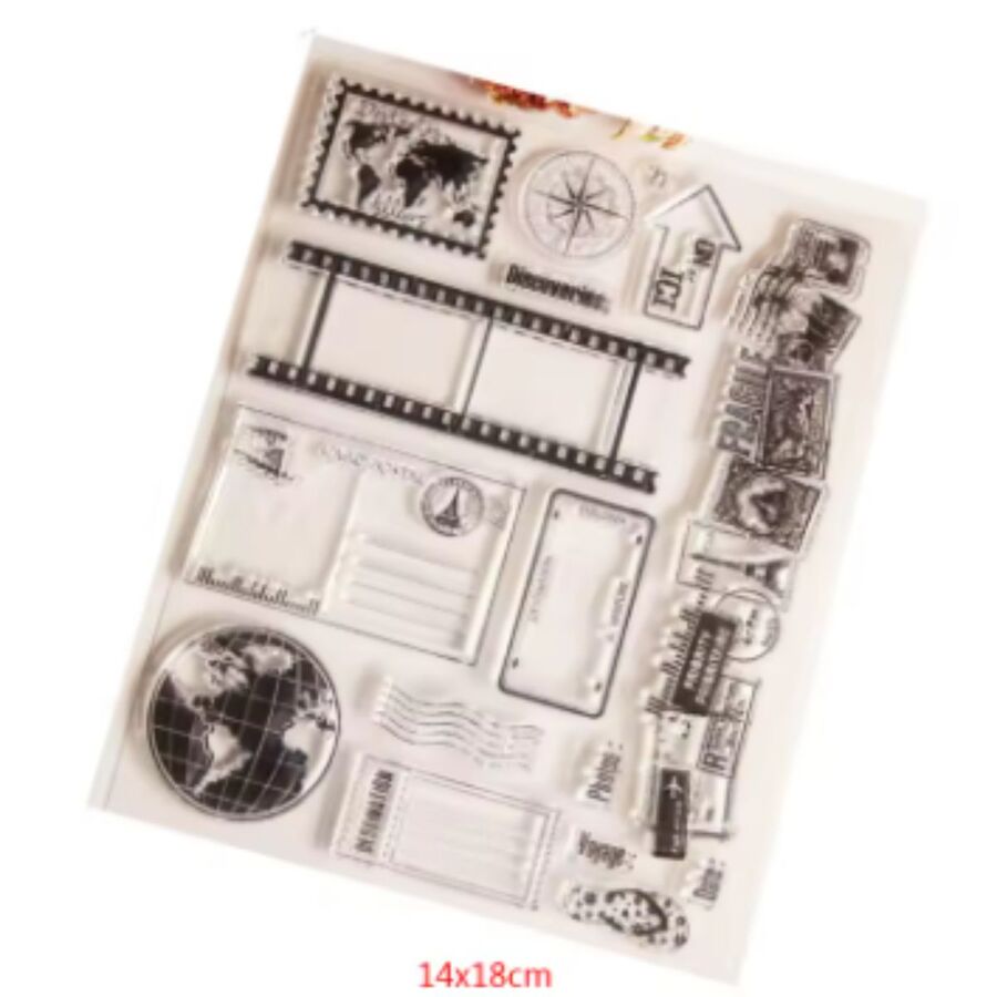 SELLO DE SILICONA FOTO MUNDO