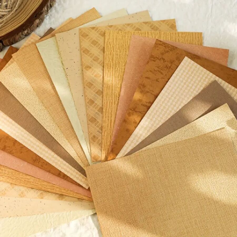 Papel con Textura Decorativa para Scrapbooking,