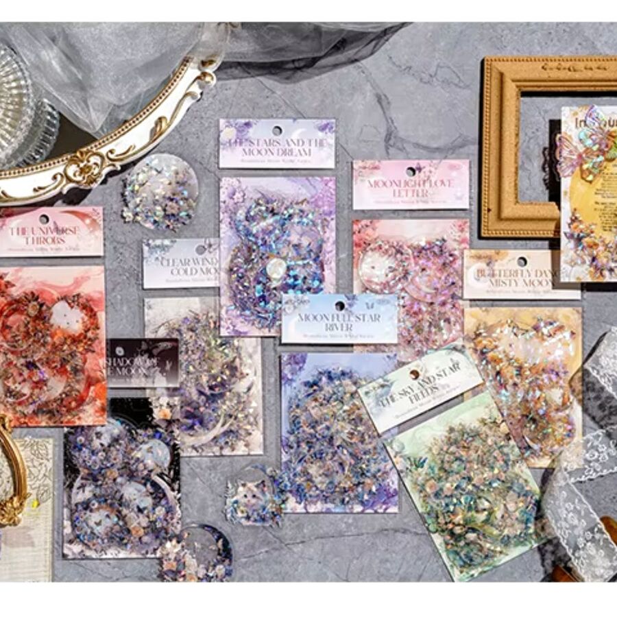 Stickers colección moon pet