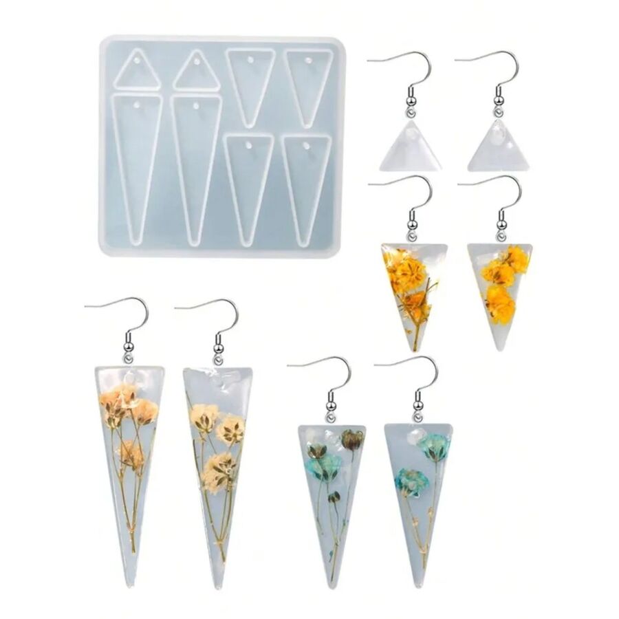 Molde de silicona Caravana pendientes - 29671