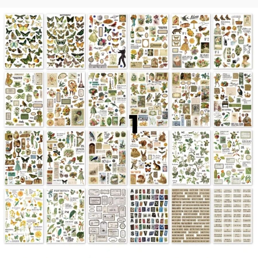 Libro grande de stickers para recortar