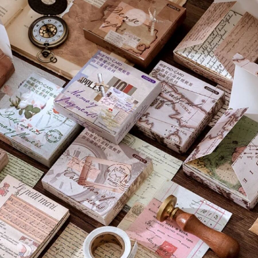 Caja 100 papeles 8*8