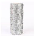 Rollo hilo plateado