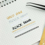 2 Planchas stickers letras