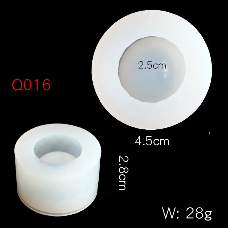 Molde de silicona fanal pote - 30655