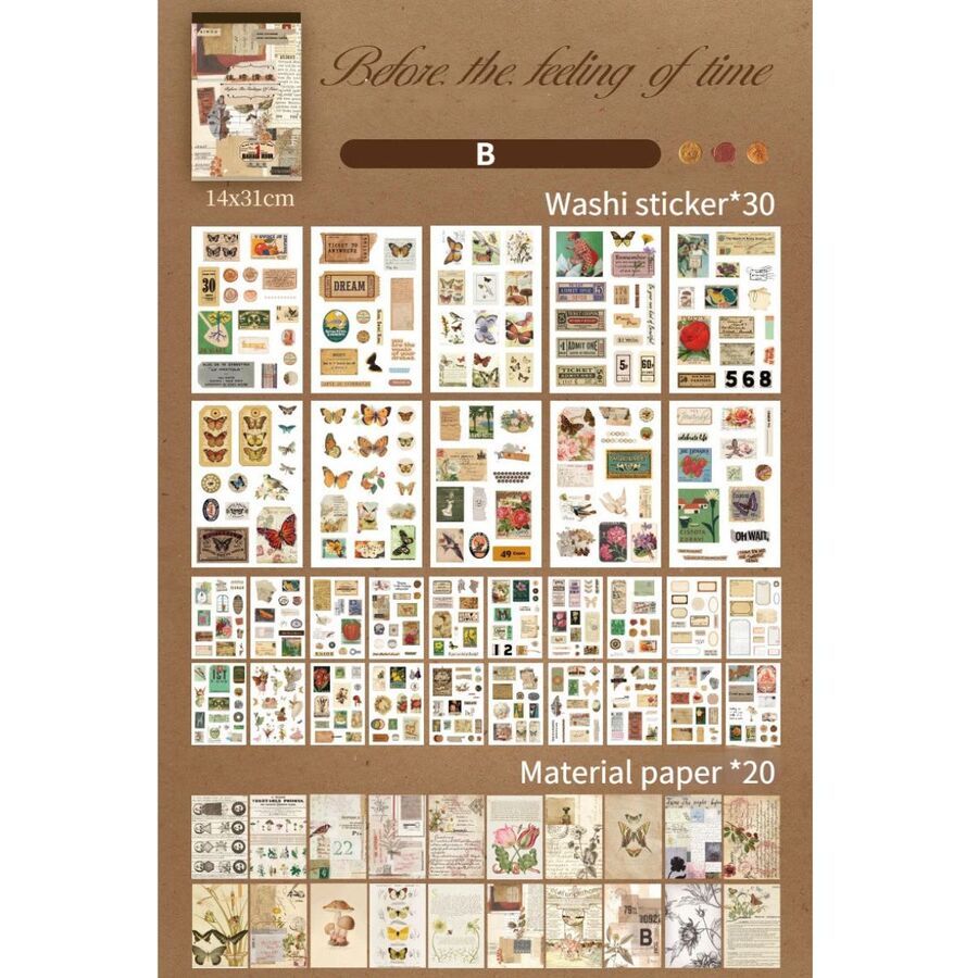 Cuaderno de stickers Y Papeles