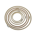 Aro De Bordado Bastidor Bamboo 18cm