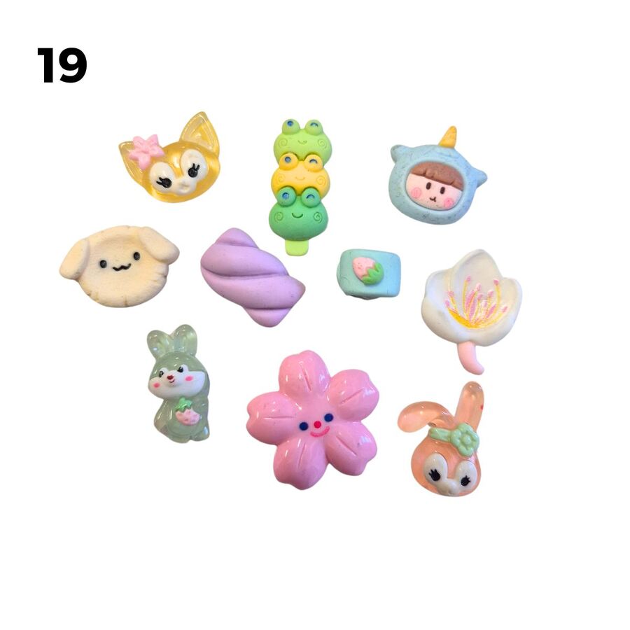 PACK 10 CHARMS SURTIDOS