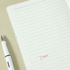 CUADERNO TELA RENGLONES TAPA DURA