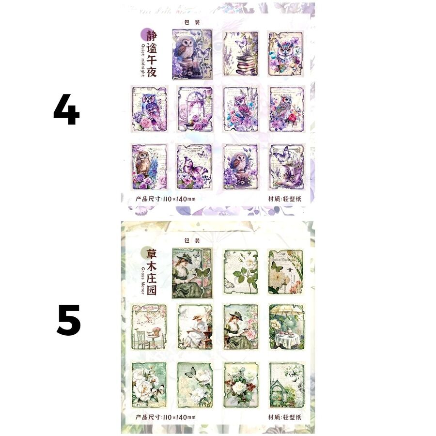 Set papeles varios FOREST