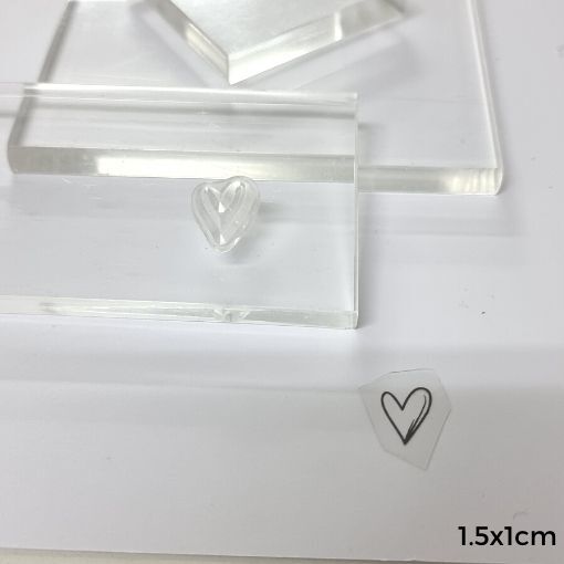 Sello De Silicona Corazon Simple