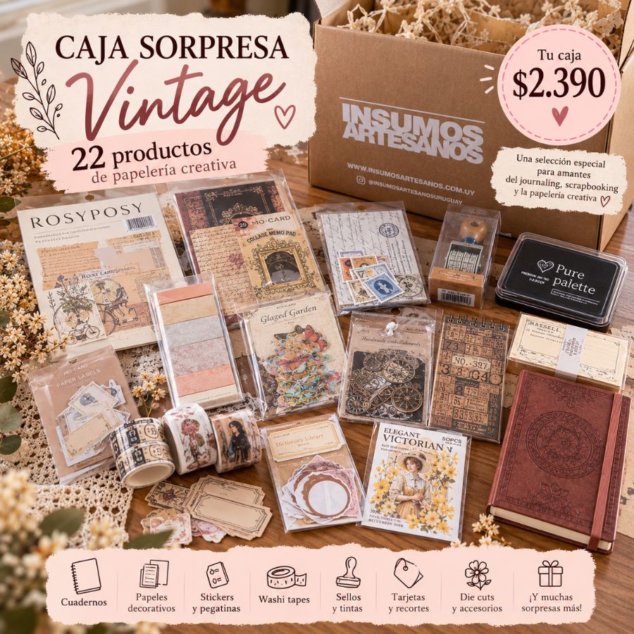 Caja Sorpresa Vintage 🤎