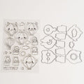 Sello Silicona Con Troqueles Modelo Globo R0265