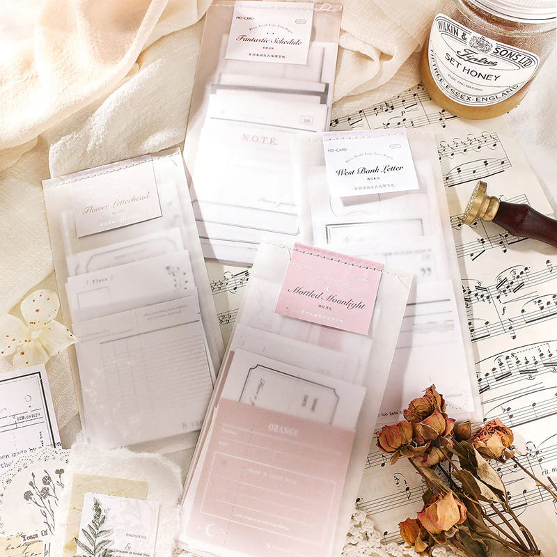Tarjetas decorativas / etiquetas (20 unidades)