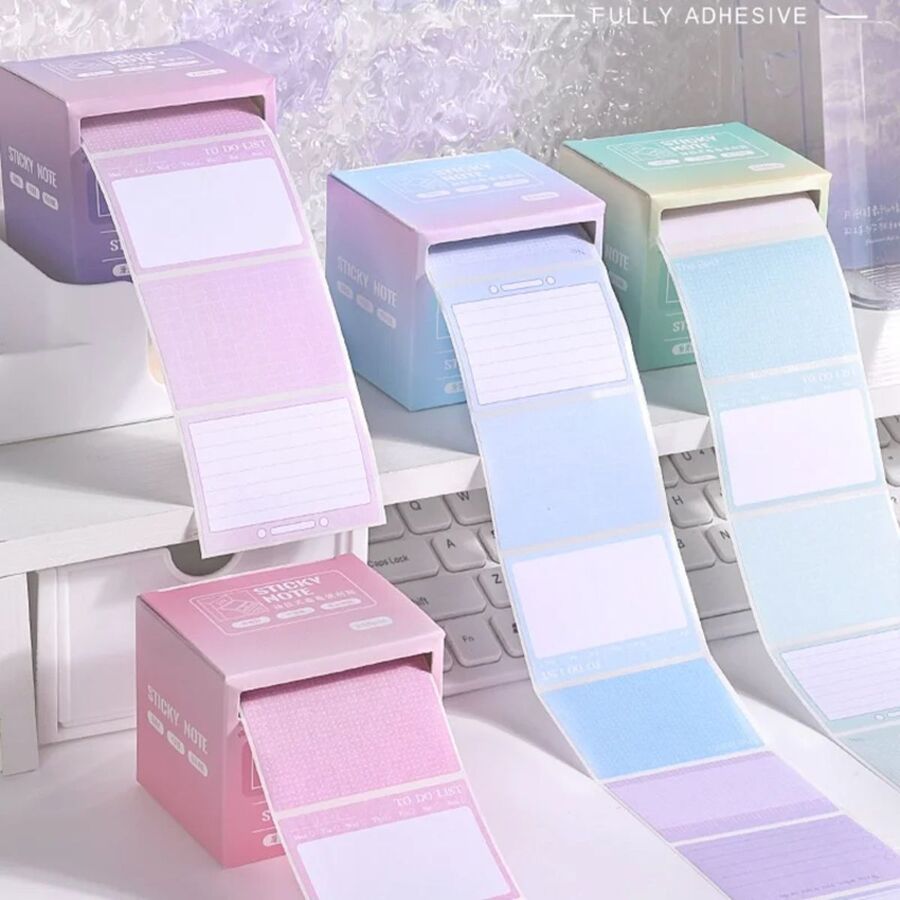 Caja notas adhesivas