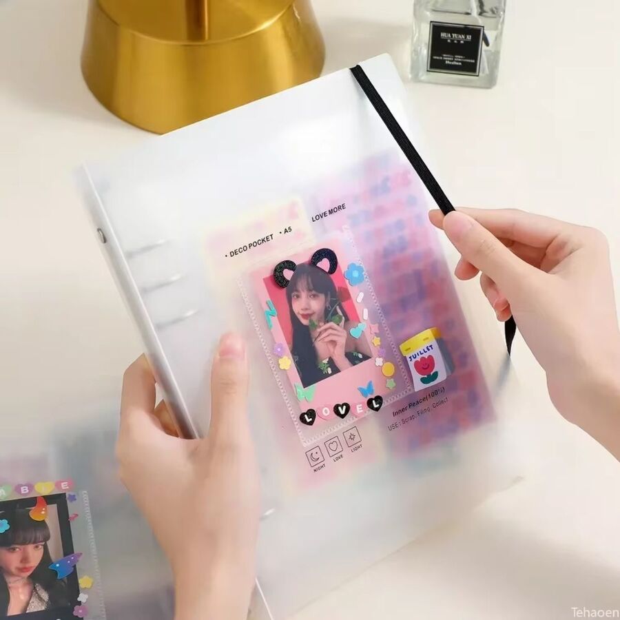 Carpeta BINDER de fotos A5, álbum de fotos Kpop FOLIOS
