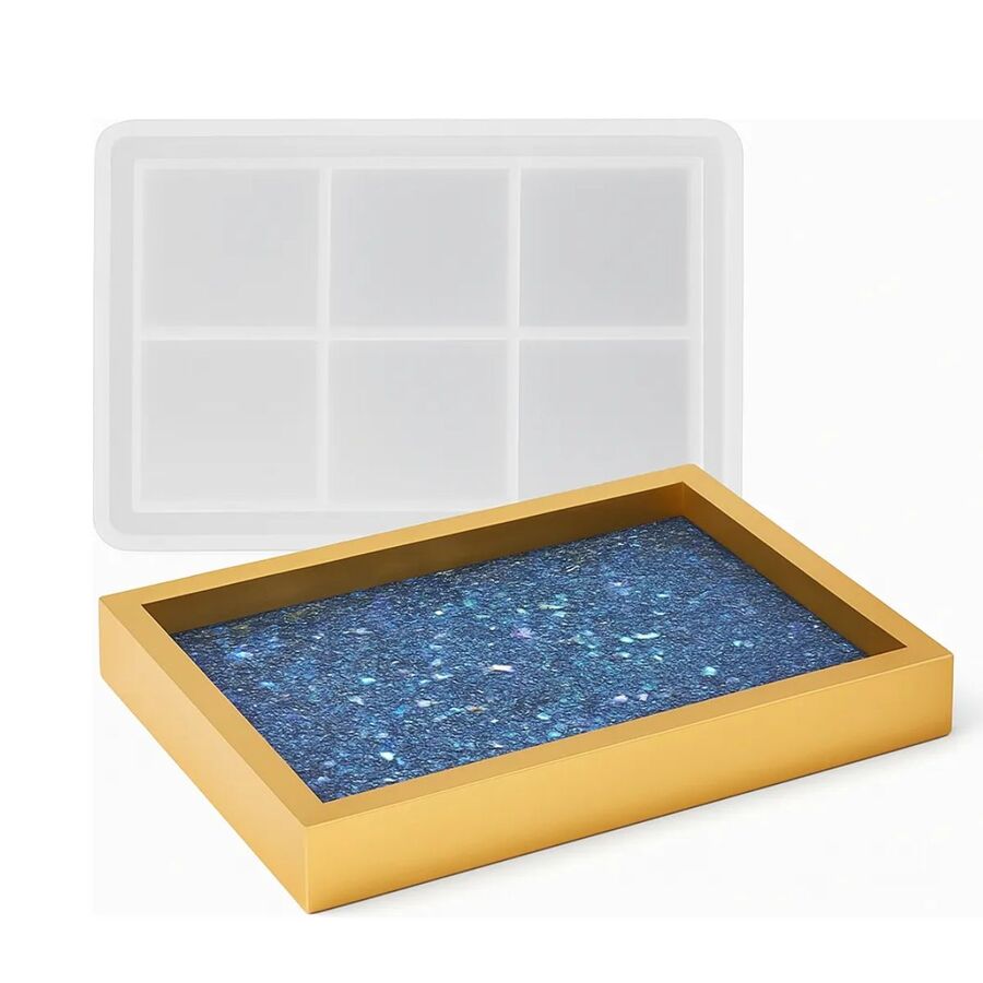 Molde de silicona bandeja - 29772 C1