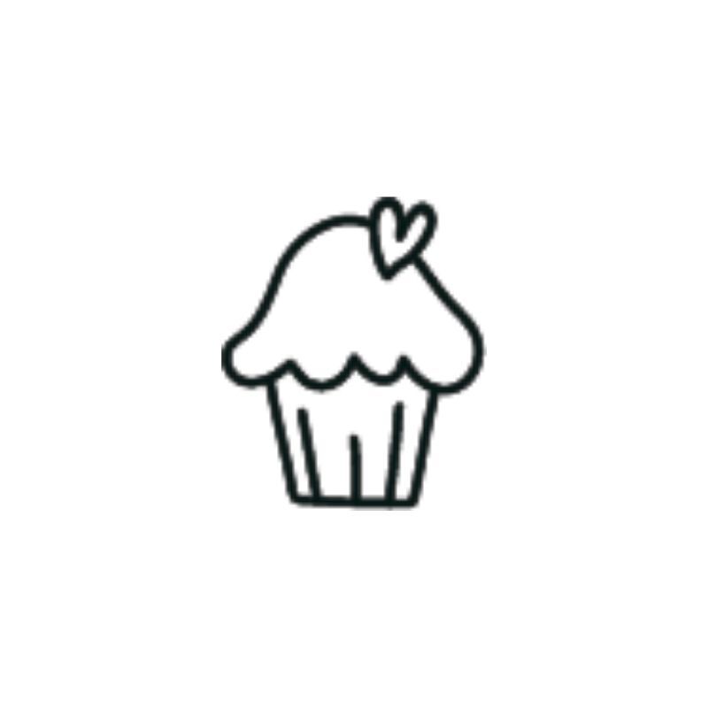 Sello Silicona Cupcake