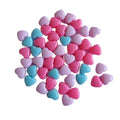 50g Corazones Acrilico Chico
