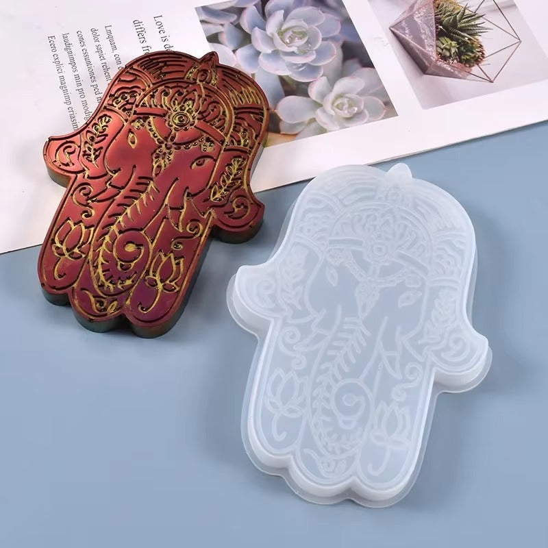 Molde silicona mano fatima - 30084